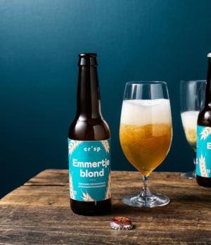 Crisp Emmertje Blond flesje en glas