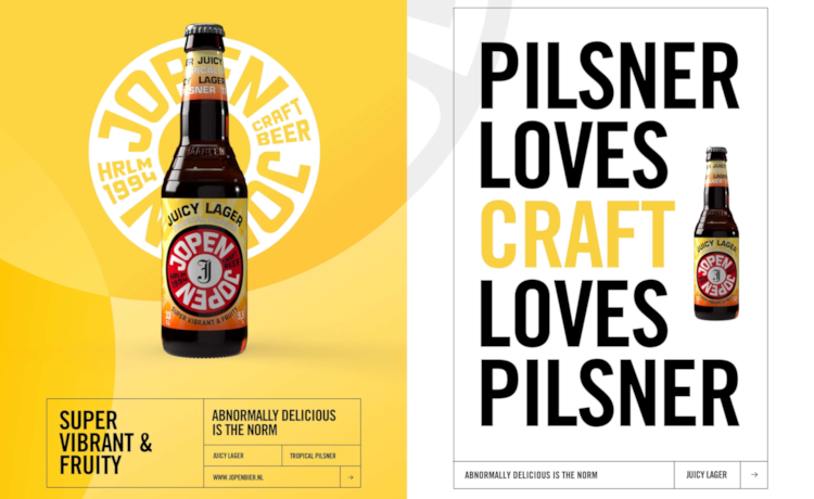 Jopen Juicy Lager banner