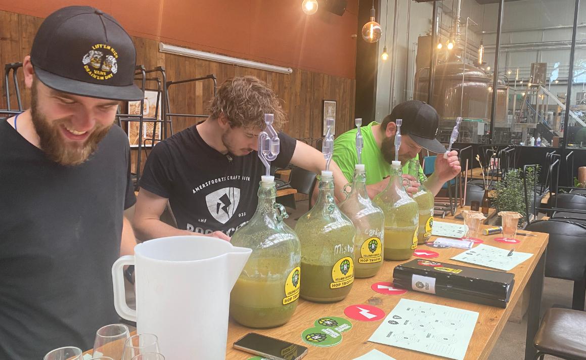 Juiste hop combinatie zoeken