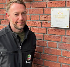 Lindeboom brouwmeester Marko Versteeg bij Slow Brewery certificaat