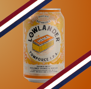 Oranje Tompouce IPA van HEMA en Lowlander