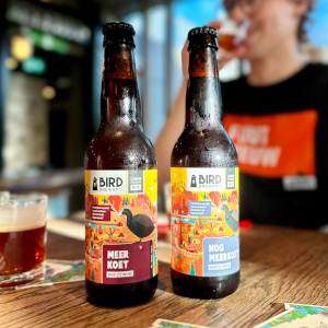 Meerkoet en Nog Meerkoet bieren van Bird Brewery