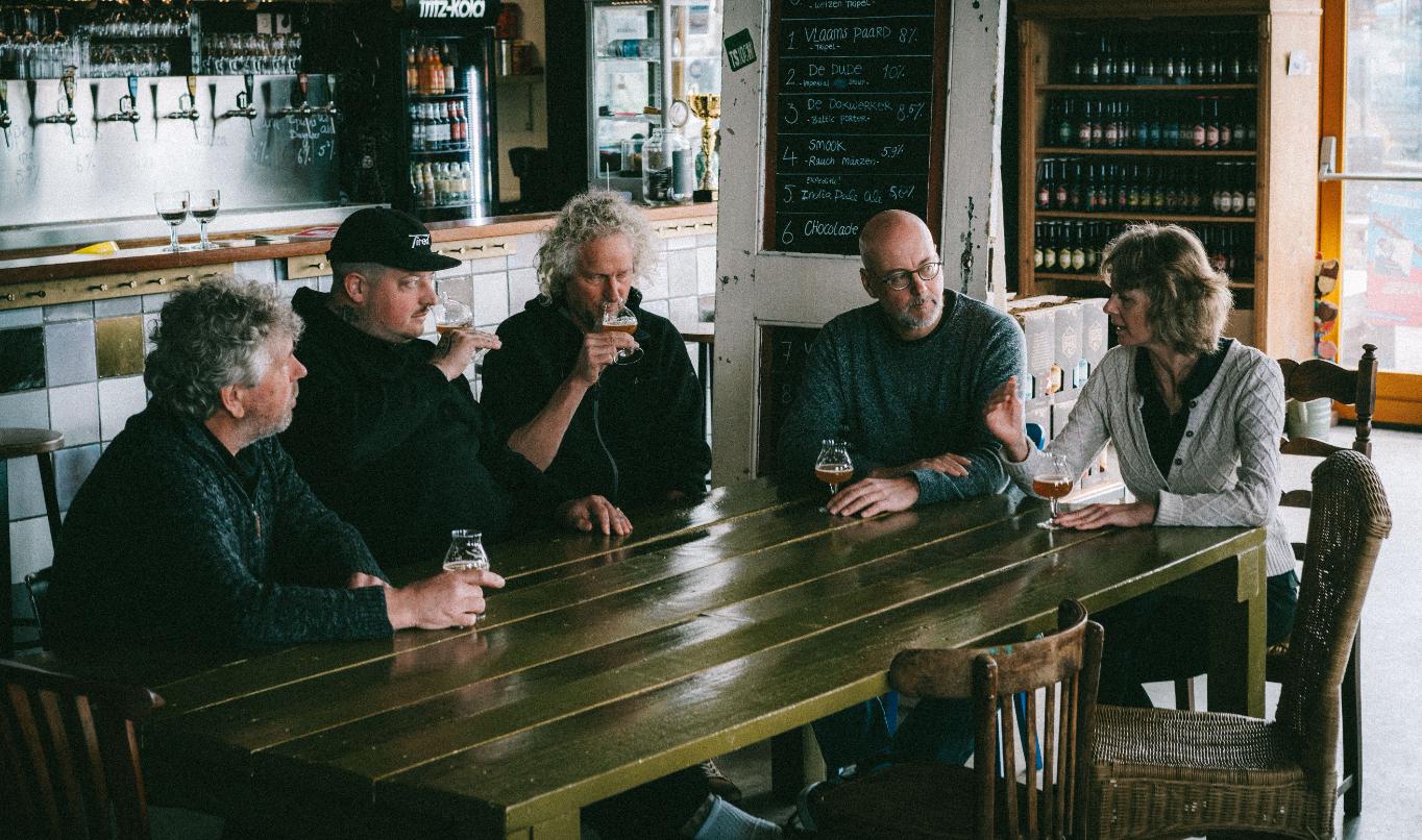 Proeven van het bier