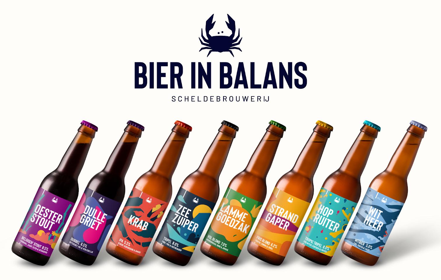 Scheldebrouwerij bieren met nieuwe etiketten sinds 2022