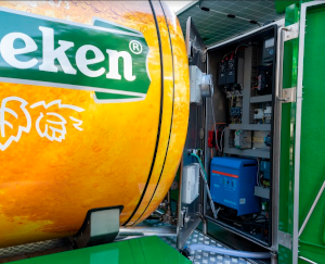 Techniek van de elektrische biertankwagen