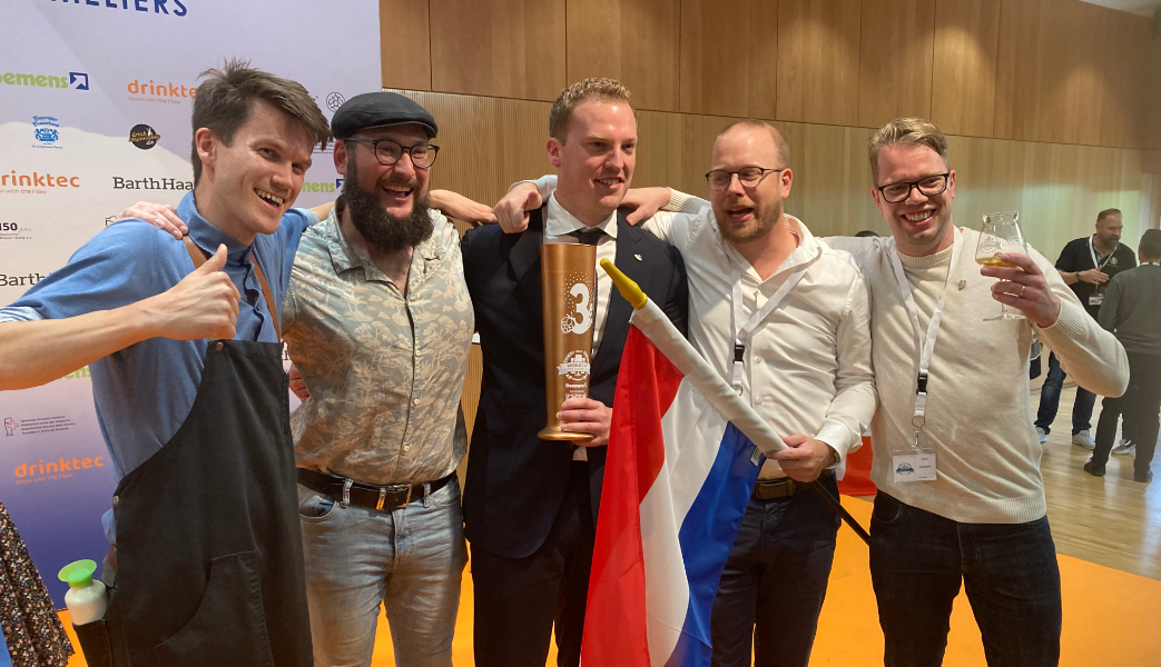 Nederlandse biersommelier wint brons op WK