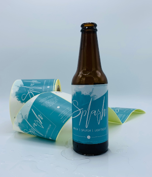 BNR bierfles met afwasbaar etiket