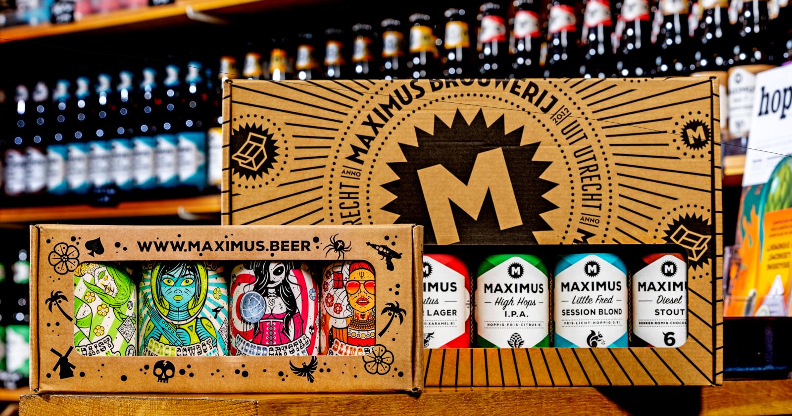 Bierpakketten van Maximus Bier
