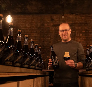 Biersommelier Bas Schampers in de Bourgondische Bierkelder