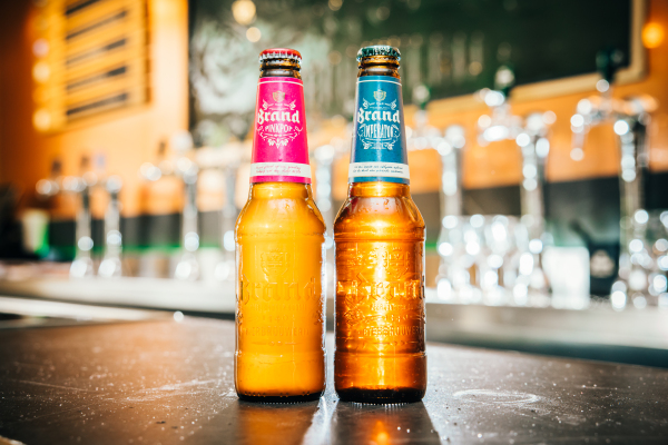 Brand pinkpop bier en imperator bier