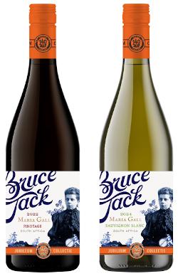 Bruce Jack wijnen ter ere van het 140 jarig jubileum gall