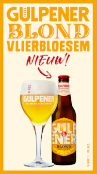 Nieuw: Gulpener Blond vlierbloesem