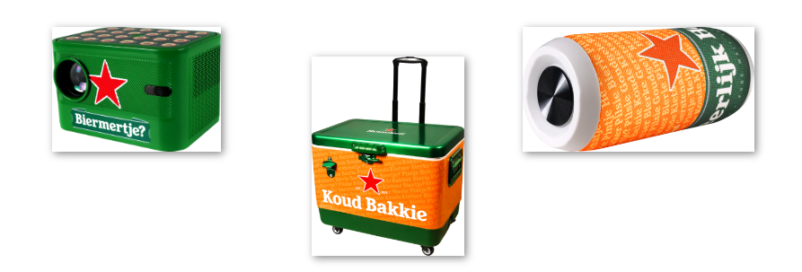 Heineken oranje gadgets 2024