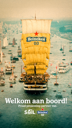 Heineken sponsor van SAIL 2025