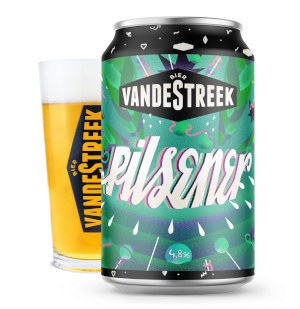 Het Pilsener van vandeStreek Bier