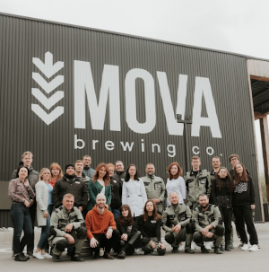 MOVA Brewing Company team