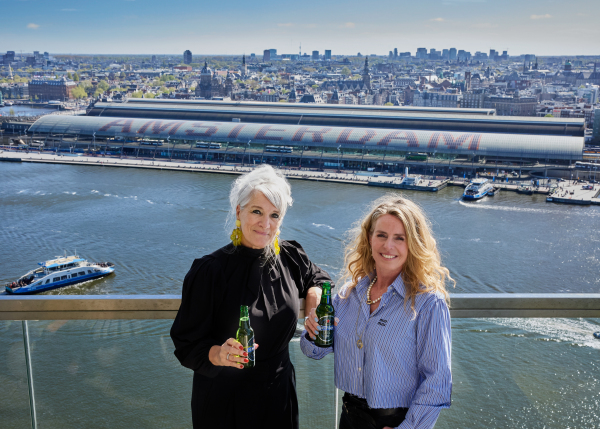 Mitra van Raalten (SAIL) en Els Dijkhuizen (Heineken)