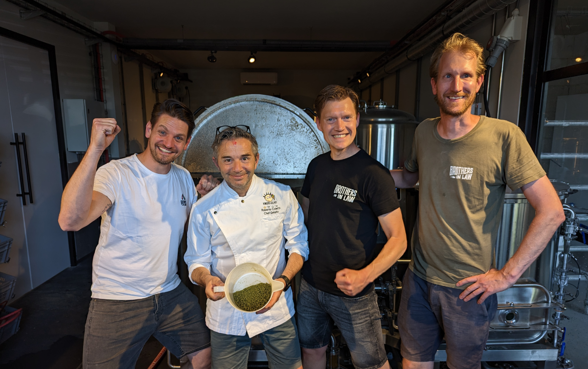 Roberto Gelato en de mannen van Brothers in Law