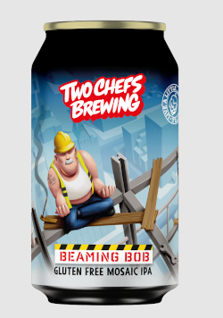 Two Chefs Beaming Bob blikje