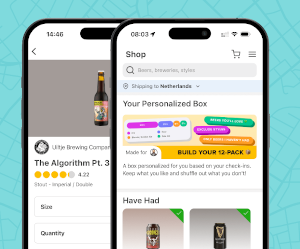 Untappd shop lancering