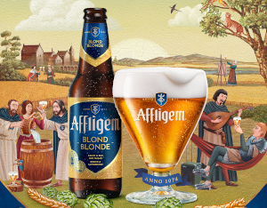 Affligem Blond met nieuwe visuals uit 2025