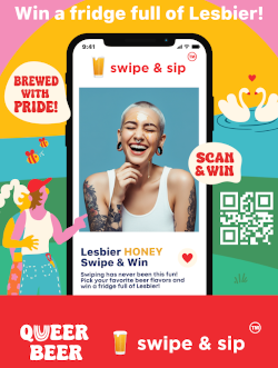 Bier tinder van Queer beer