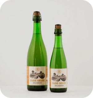 Bogaerden Oude Geuze flessen
