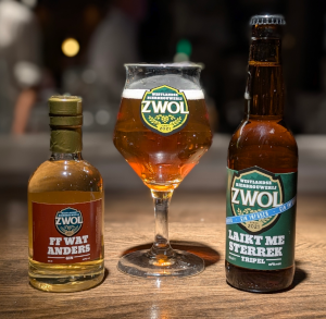 Gin en gin infused tripel bier van Westlandse Brouwerij ZWOL