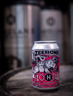 Homeland Zeebonk juileumblik voor 10-jarig bestaan van de brouwerij