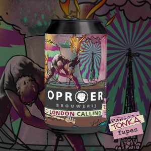 London Calling Tonka Tapes bier logo