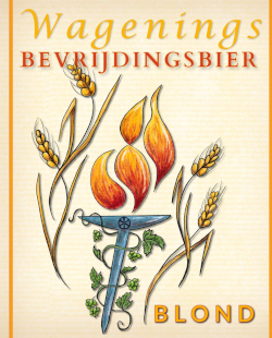 Wagenings Bevrijdingsbier blond logo