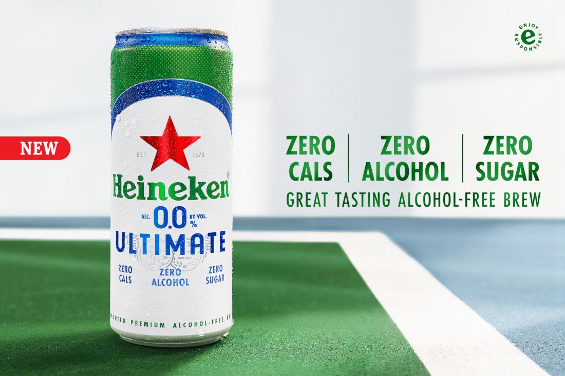 Heineken 0.0 Ultimate introductie poster