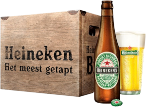 limited edition heineken houten krat uit 2025