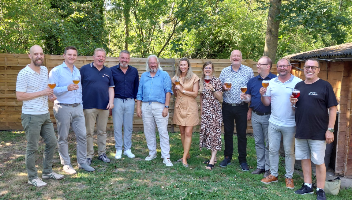 DKM Brewery groepsfoto
