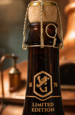 Lindeboom Exquise Limited Edition fles met kurk