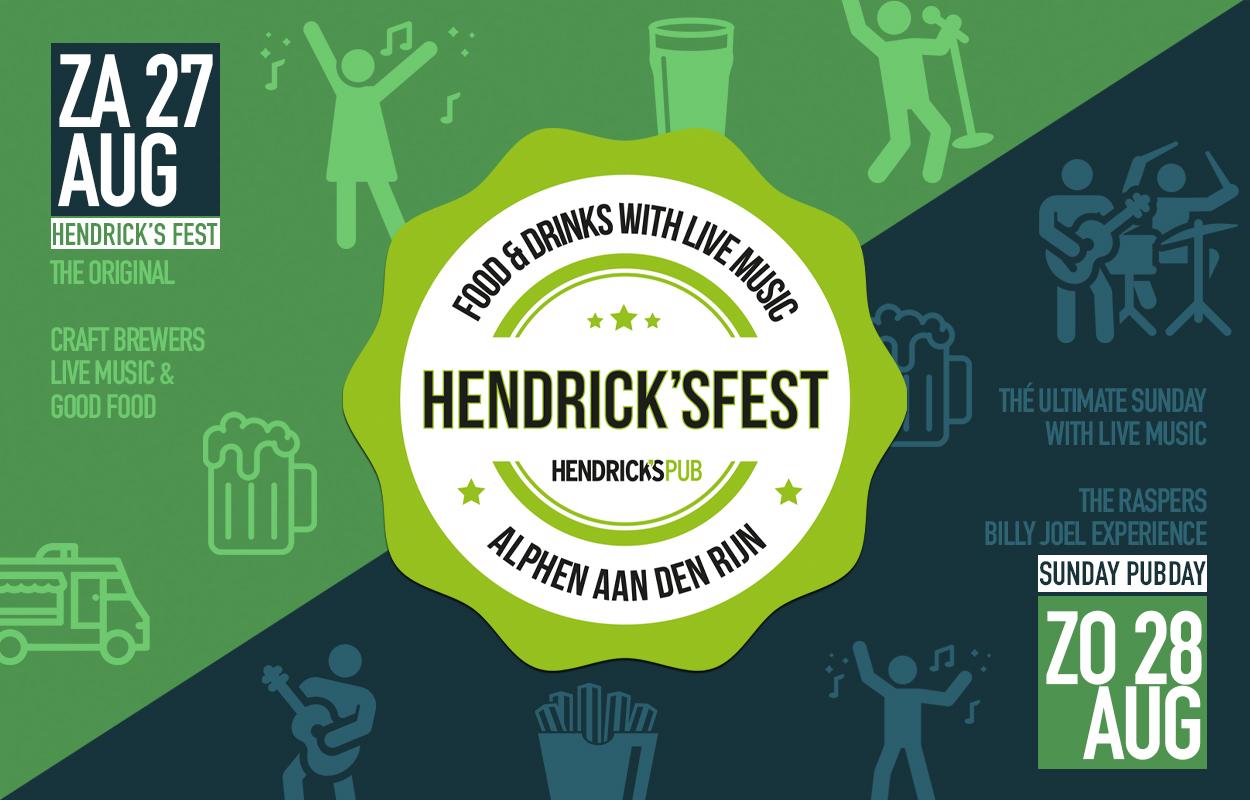 Aankondiging Hendrick's Fest