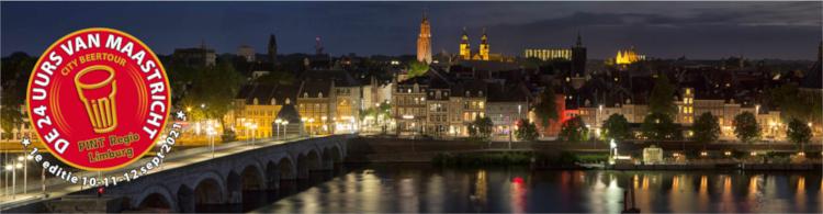 Maastricht by night met aankondiging Bier Tour 2021