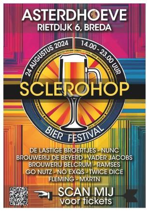 Sclerohop bierfstival poster