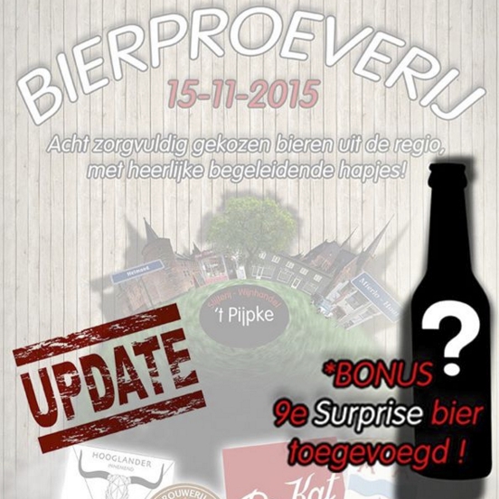 Update bierproeverij