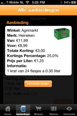 iphone app bier aanbiedingen plaatje 4