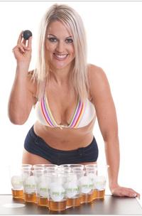 beerpong meisje