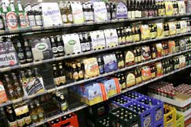 bierschap supermarkt