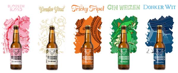 Bieren Gebrouwen door Vrouwen