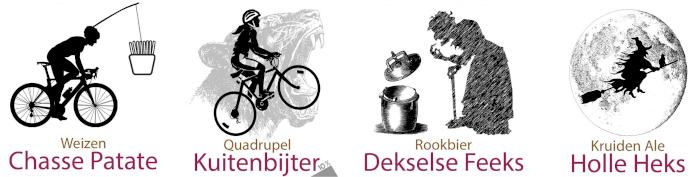 Bieren van Brouwerij Hans en Grietje