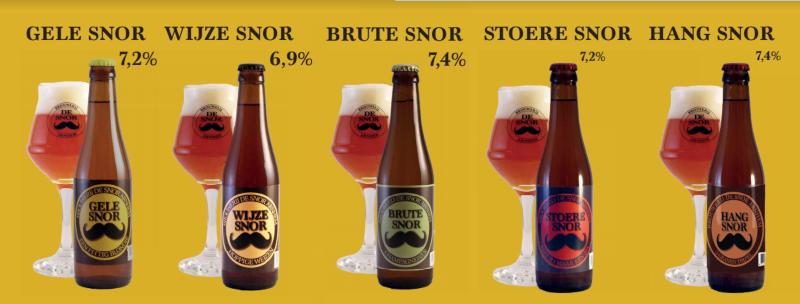 Bieren van Brouwerij de Snor