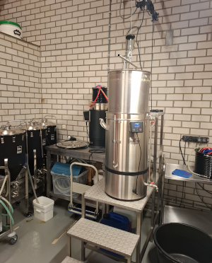 Binnen bij Brouwerij Ganzenliefde