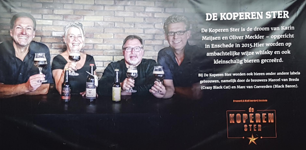 Brouwerij samenwerking Koperen Ster en Black Baron