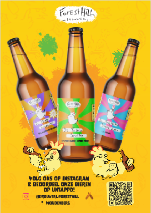 Foresthill Brouwerij poster