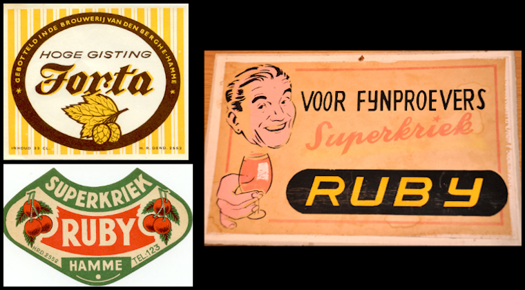Logos van bieren van de brouwerij