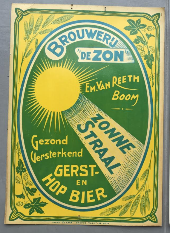 Van Reeth Brouwerij in Boom poster